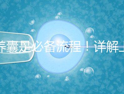 養囊是必備流程！詳解上海集愛試管嬰兒全過程