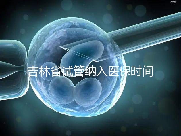 吉林省試管納入醫保時間未定別灰心,助孕補助政策了解下