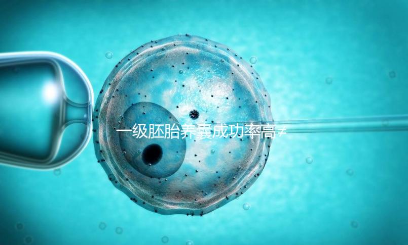 一級胚胎養囊成功率高≠零失敗，染色體異常是主要原因
