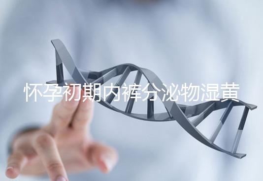 懷孕初期內褲分泌物濕黃是男孩！5大原因為你揭開背后真相