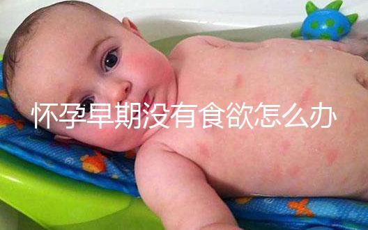 懷孕早期沒有食欲怎么辦？