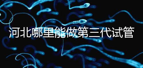 河北哪里能做第三代試管嬰兒？遵化有醫(yī)院能做試管嗎？