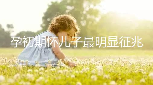 孕初期懷兒子最明顯征兆，網友指導全身長毛必是男胎