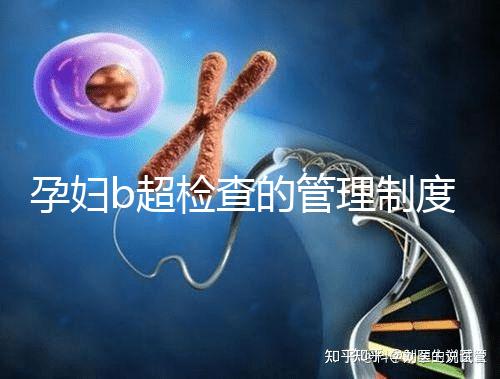 孕婦b超檢查的管理制度，它的五個(gè)重要性不言而喻
