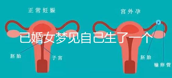 已婚女夢見自己生了一個男孩有預示，是不是胎夢顯而易見