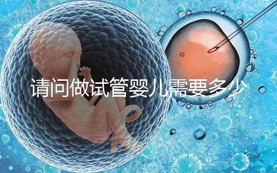 請問做試管嬰兒需要多少錢？