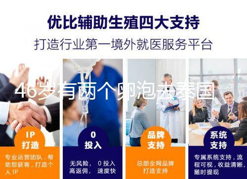 46歲有兩個卵泡去泰國做試管嬰兒成功率高嗎？